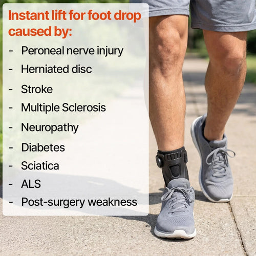 Nuvero Foot Drop AFO Brace