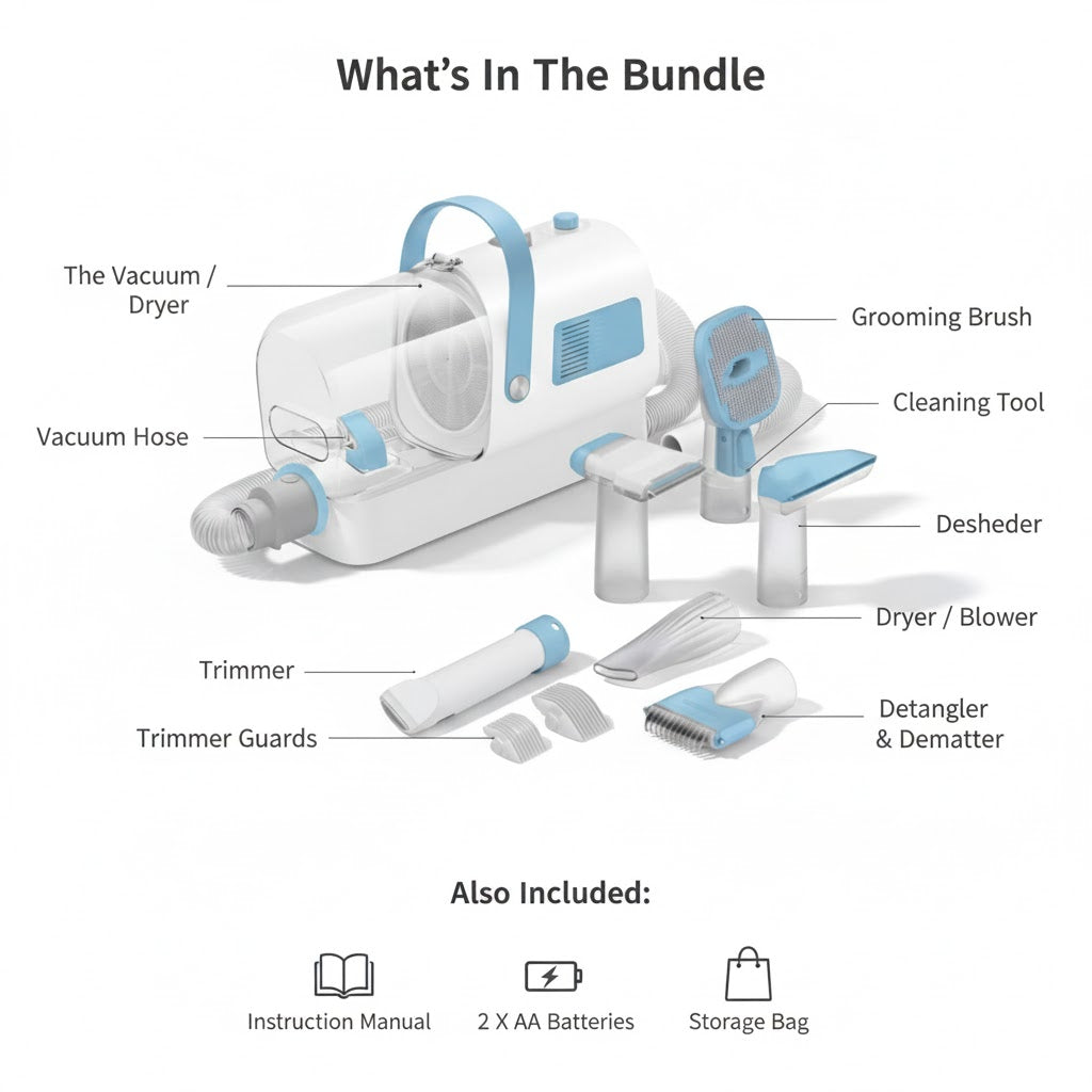 SoftGroom™ Vacuum System